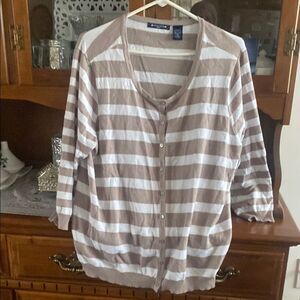 Architect Striped Cardigan